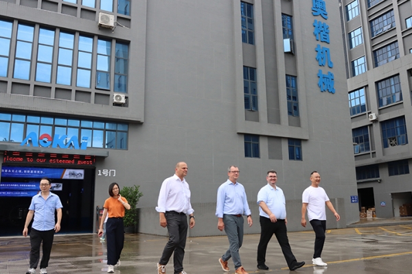 跨国交流谋合作 携手共赢启新程 I 德国Weber团队莅临奥楷机械参观考察
